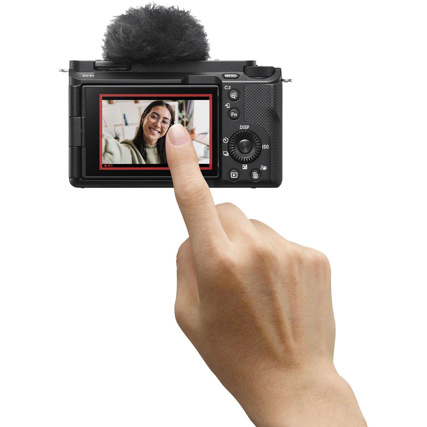 Sony Alpha ZV-E1 (ZVE1BDI) + Sony ECM-S1 kabelloses Mikrofon