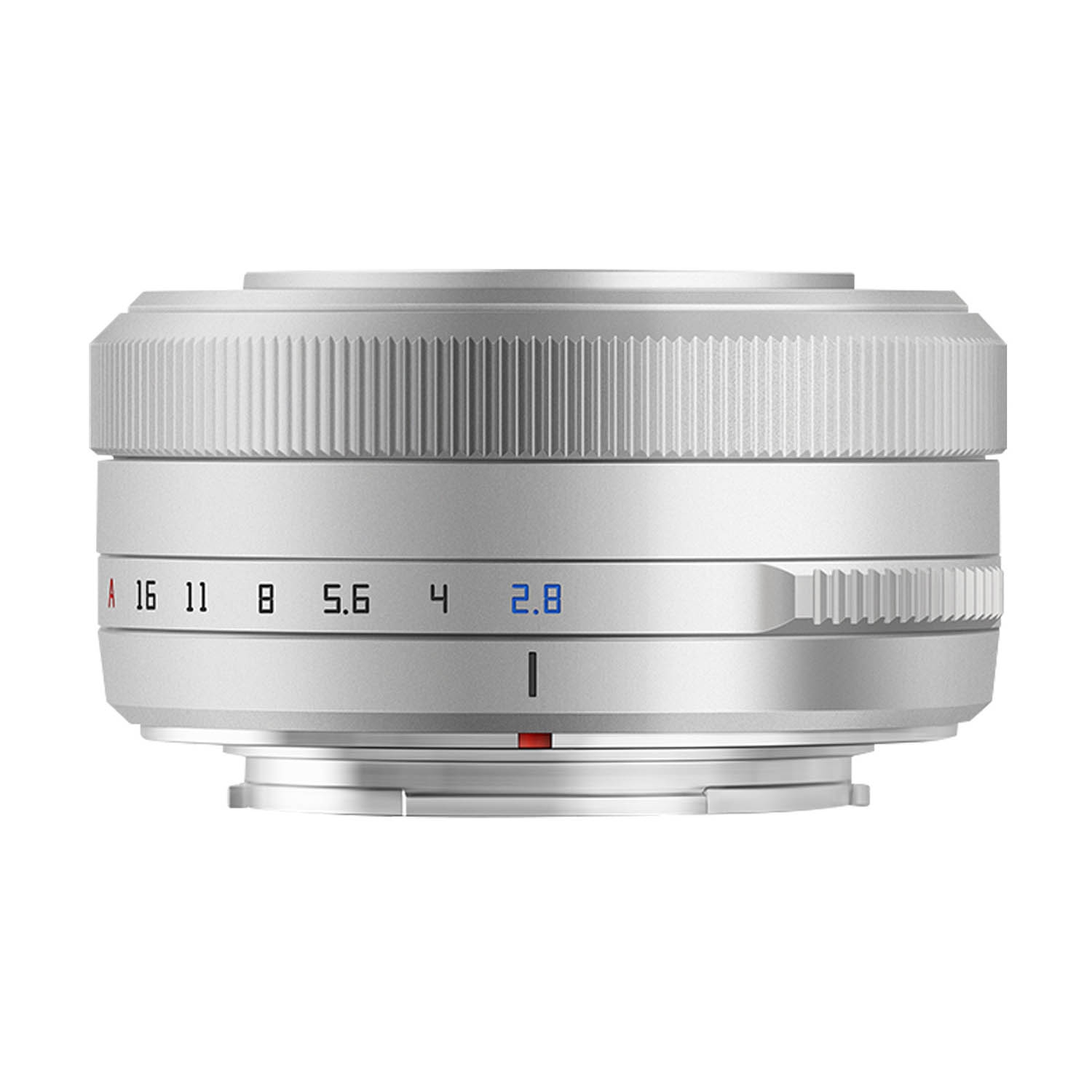 TTArtisan AF 27mm 1:2,8 für Fuji X, silber