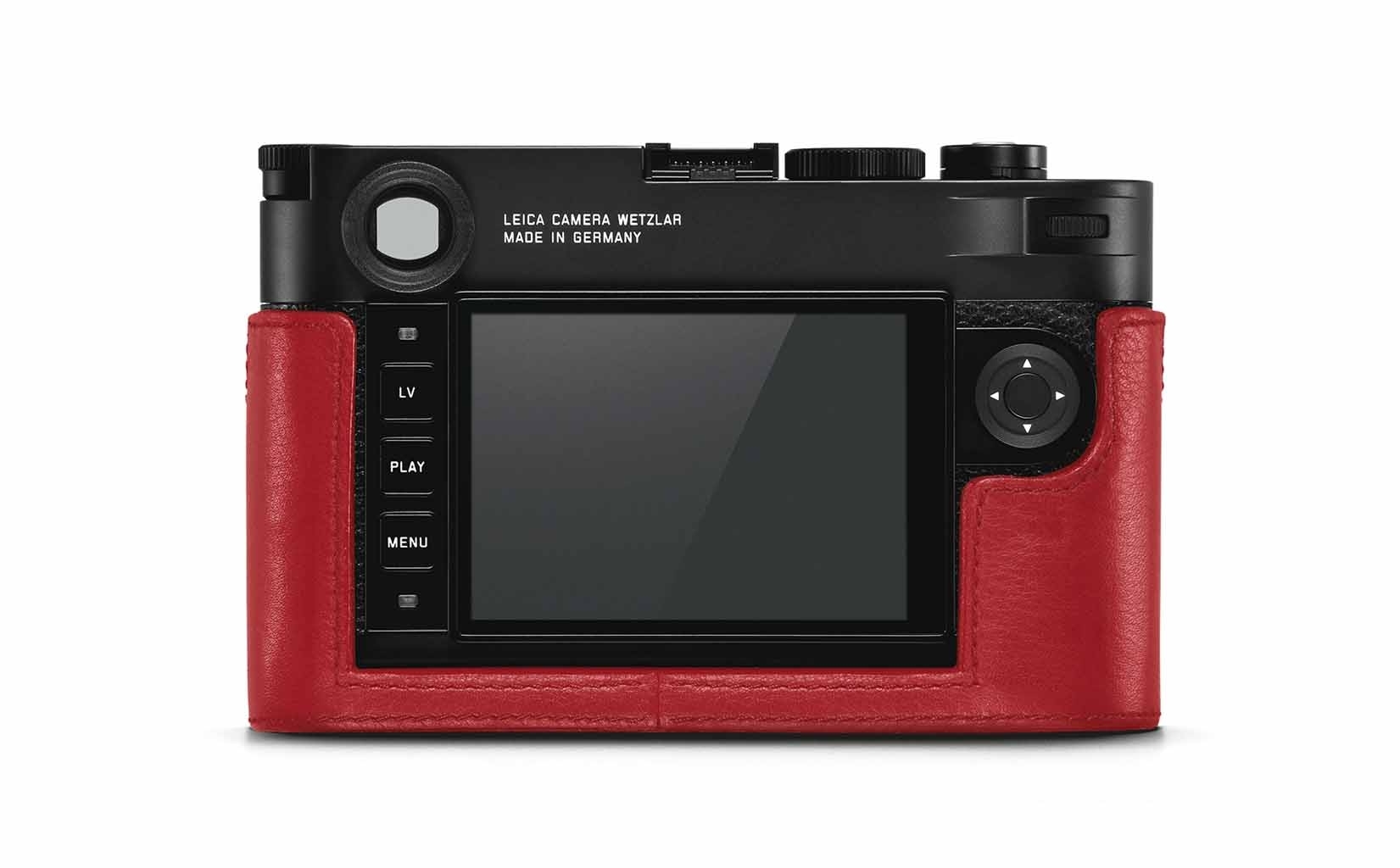 Leica Protektor M10 Leder rot