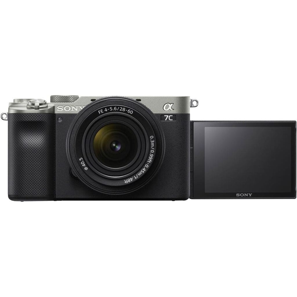 Sony Alpha 7C (ILCE7CLS) silber inkl. FE 28-60mm 1:4-5,6