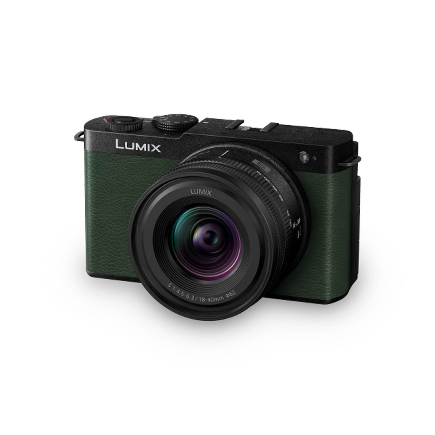 Panasonic LUMIX S9 Gehäuse (DC-S9E-G) Dark Olive + LUMIX S 18-40mm 1:3,5-5,6 (S-R1840)