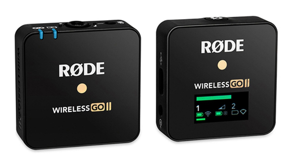 Rode Wireless GO II Single, drahtloses Mikrofonsystem mit Sende- und Empfangsmodul