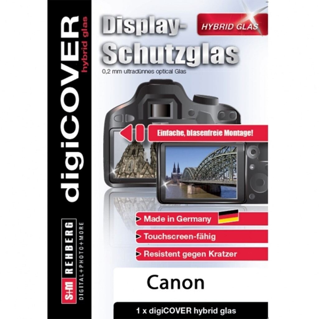 digiCOVER Display Schutzglas f. Canon EOS 5D Mark III/IV