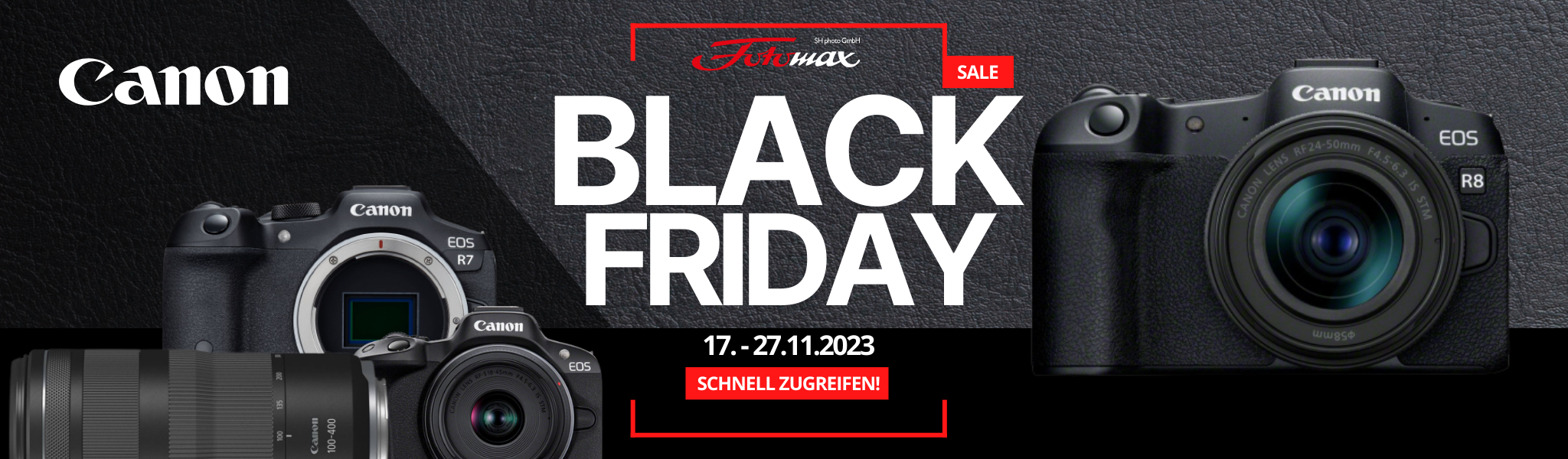 Canon Black Friday Deals » TopMarken + TopBeratung + große Auswahl