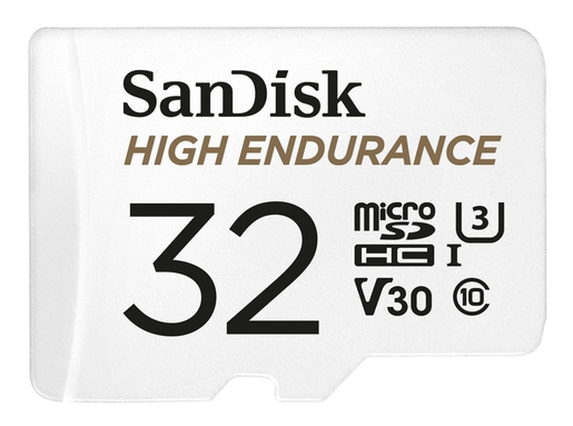 SanDisk micro SDXC High Endurance  32GB 100MB/s + Adapter