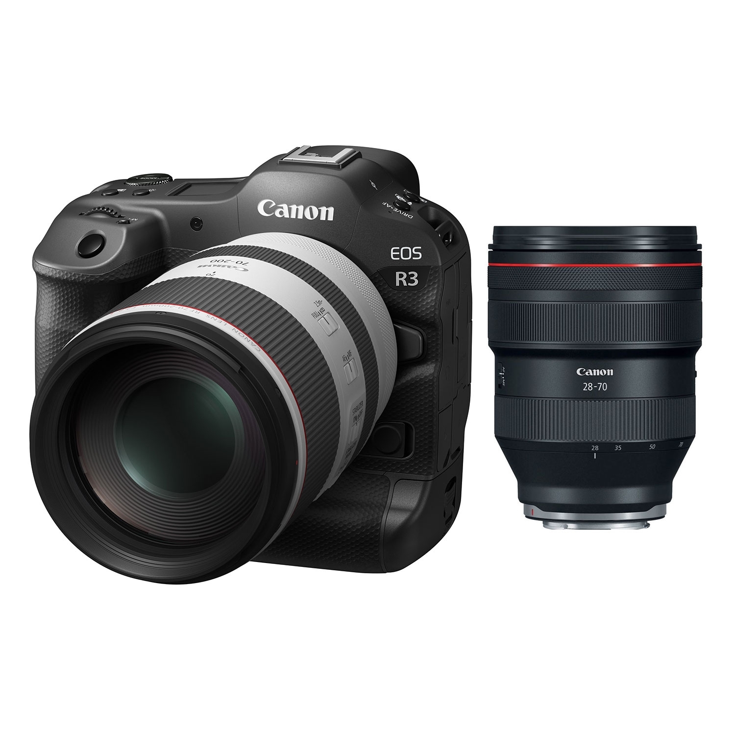 Canon EOS R3 + RF 28-70mm 1:2,0 L USM + RF 70-200mm 1:2,8 L IS USM