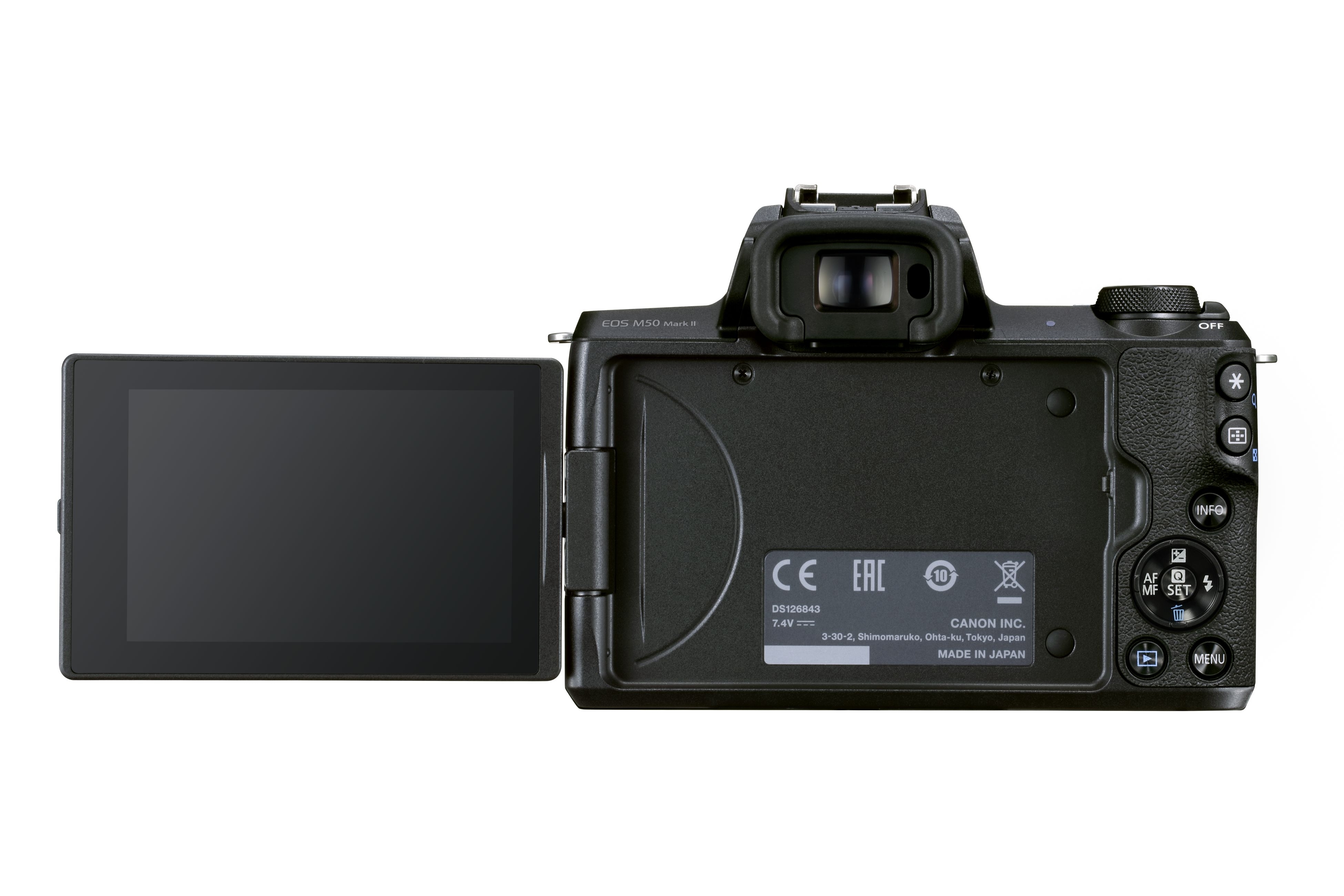 Canon EOS M50 II Gehäuse schwarz