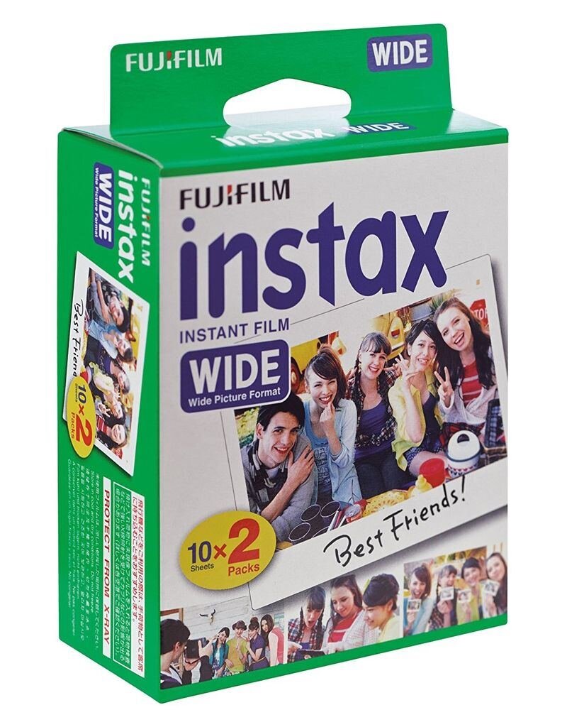 Fujifilm Instax Wide Sofortbildfilm für 20 Aufnahmen