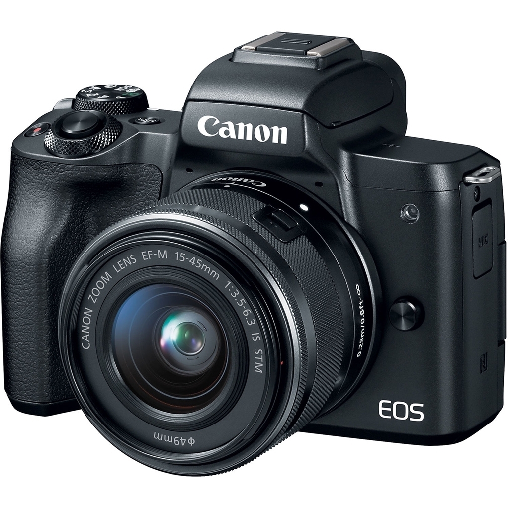 Canon EOS M50 II schwarz inkl. EF-M 15-45 1:3.5-6.3 IS STM Special Kit