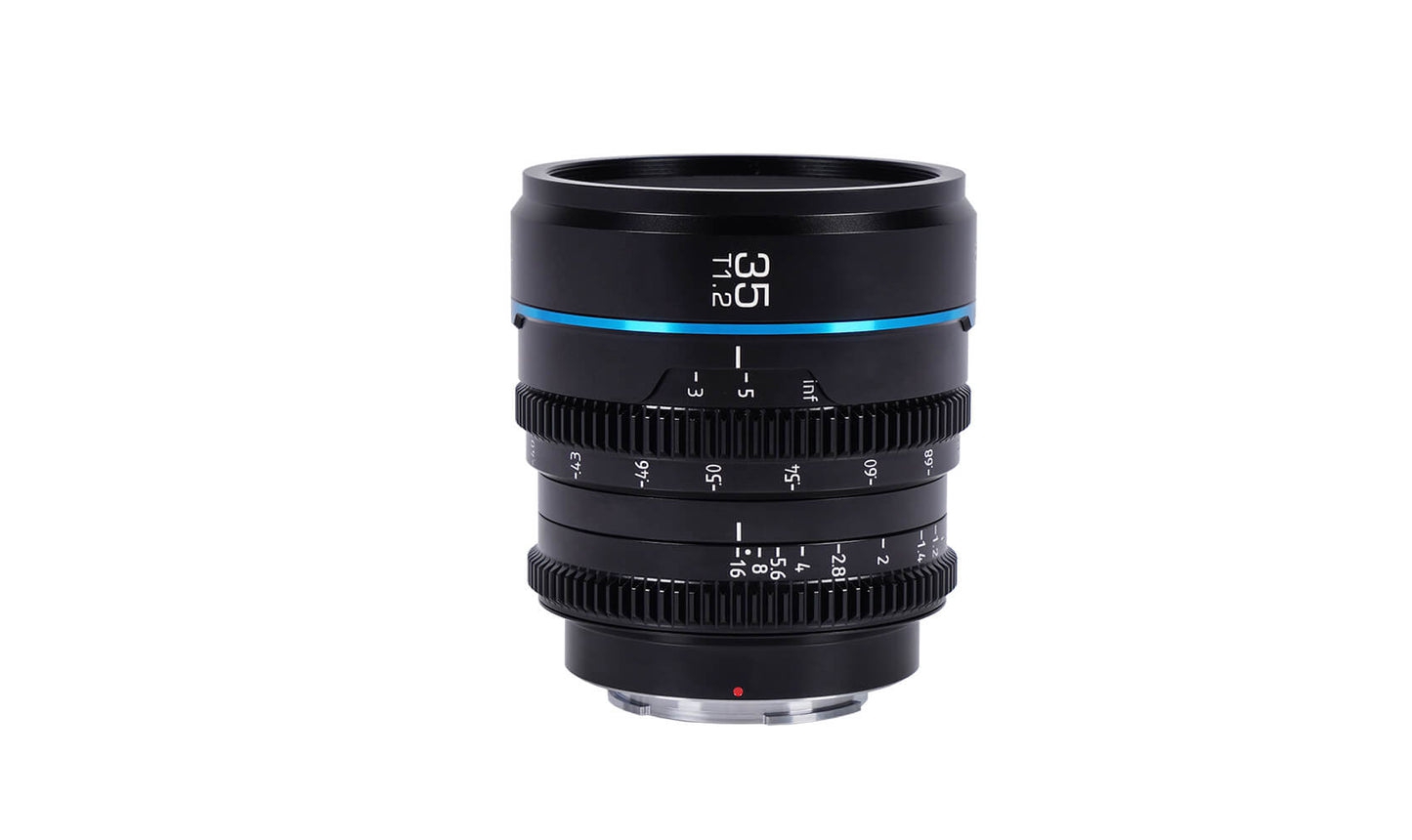 SIRUI Night Walker 24mm T1.2 S35 Cine Objektiv für MFT-Mount schwarz