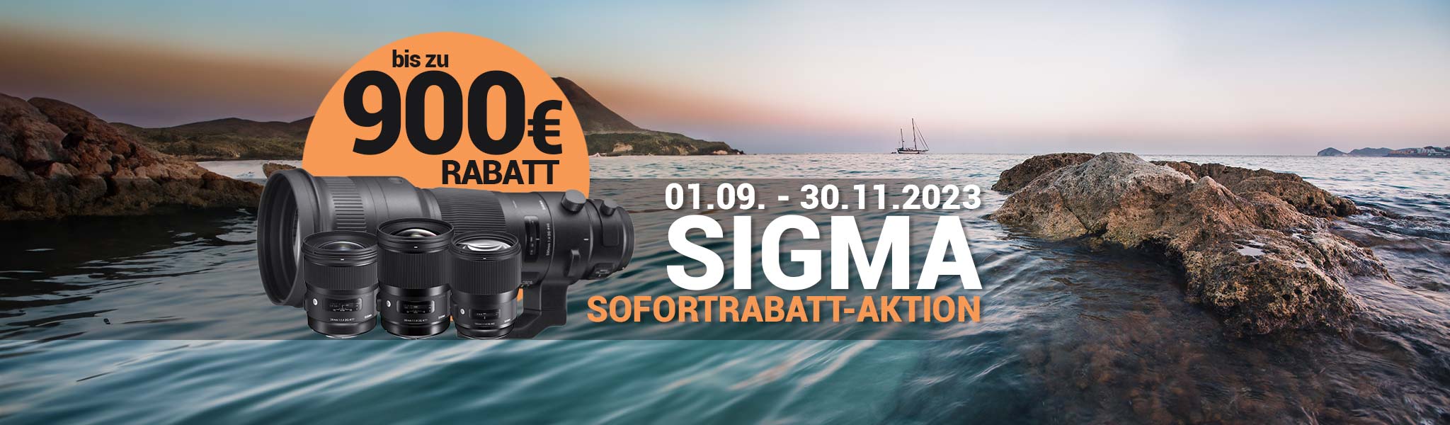 SIGMA SOFORTRABATT-AKTION: 01.09.2023 - 30.11.2023