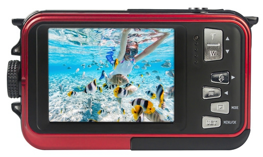 AgfaPhoto Digitalkamera WP8000 rot