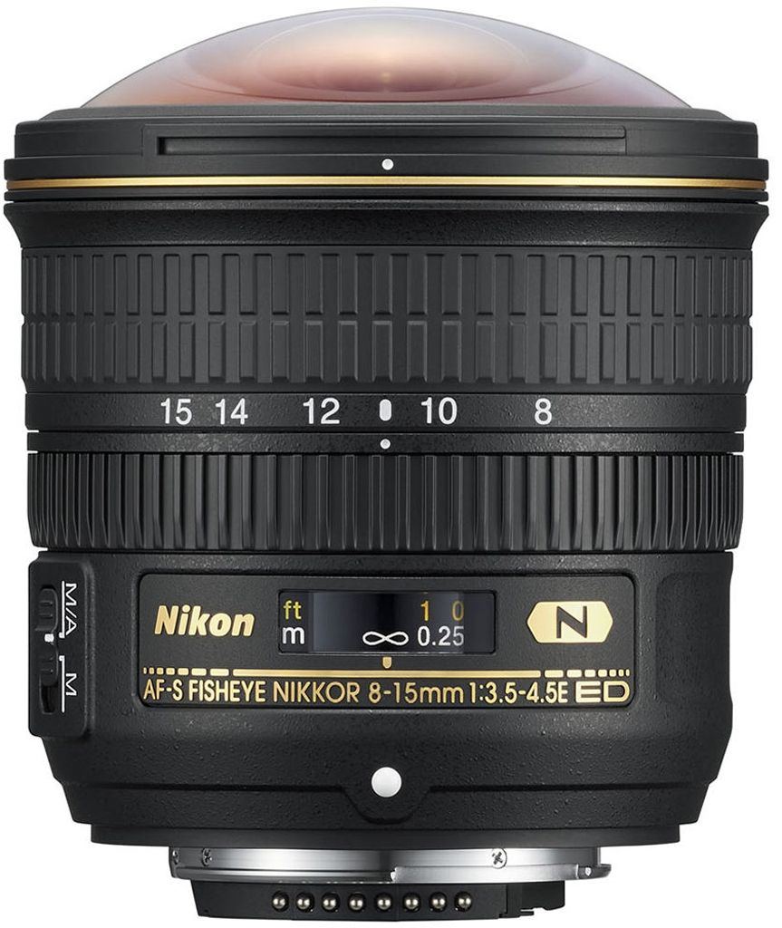 Nikon AF-S Fisheye 8-15mm 1:3,5-4,5 E ED
