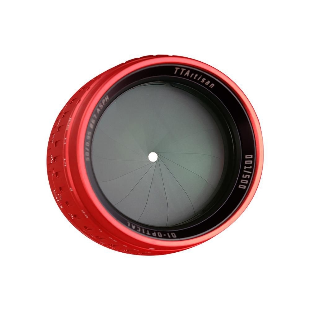 TTArtisan M 50mm 1:0,95 für Leica M Red OX 2021 Special Edition