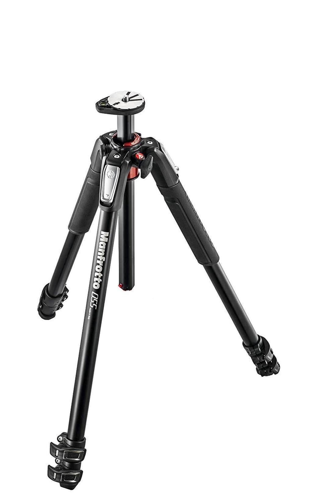 Manfrotto Stativ MK055-XPRO3-3W + 3 Wege Neiger Alu