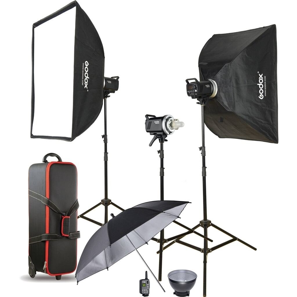 Godox MS200 D Studioblitz-Kit