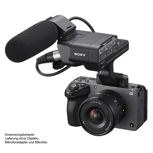 Sony Alpha ILME-FX30 Kit mit Griff, Camcorder mit E-Mount System