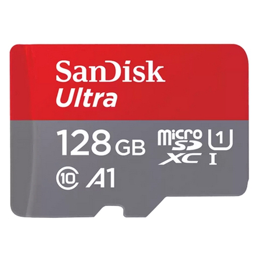 SanDisk micro SDXC Ultra 128GB A1 Class10 UHS-I 140MB/s + Adapter