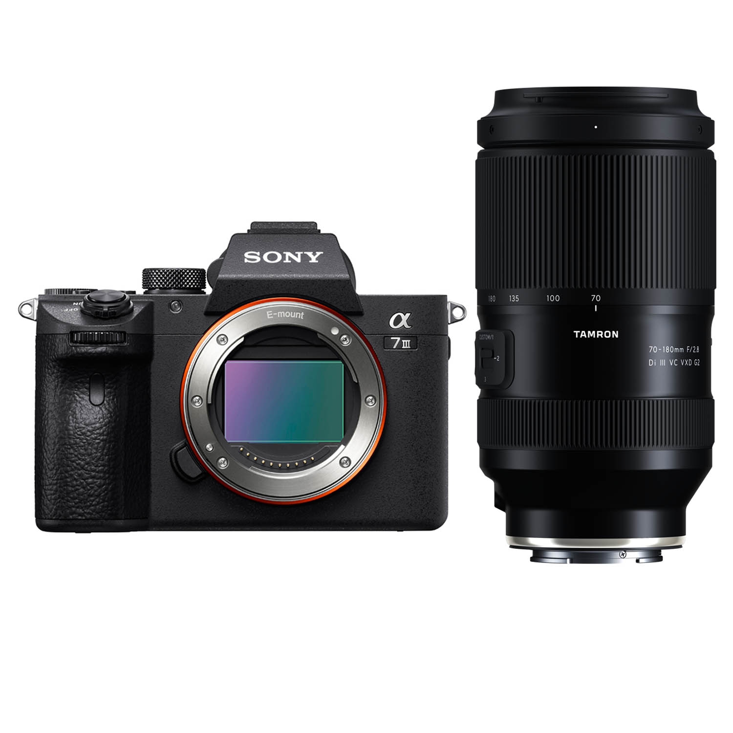 Sony Alpha 7 III (ILCE7M3B) + Tamron 70-180mm 1:2,8 Di III VC VXD G2