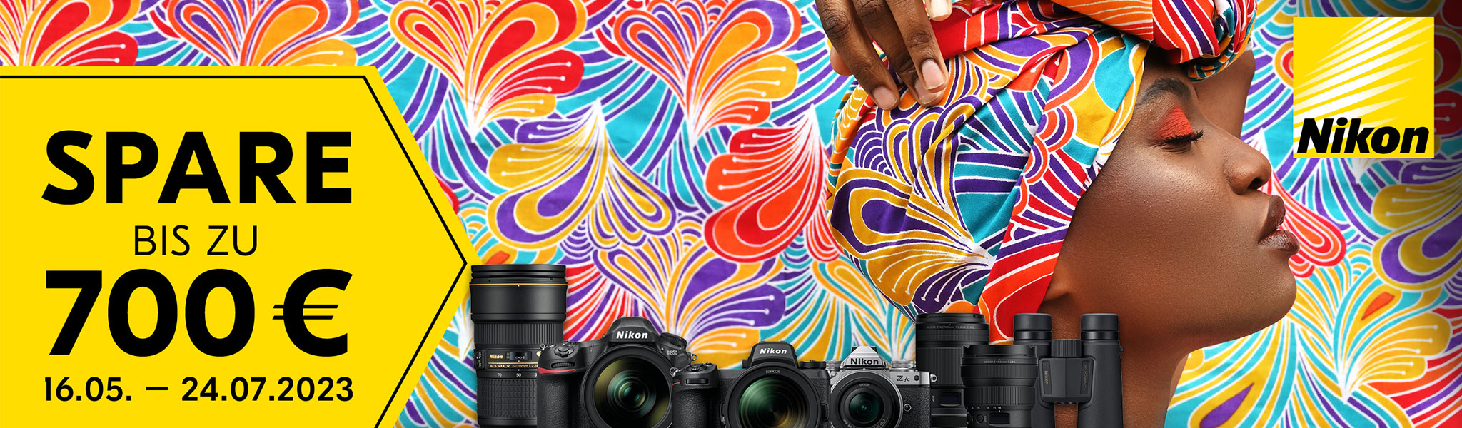 NIKON SOMMER SOFORTRABATT-AKTION: 16.05. - 24.07.2023