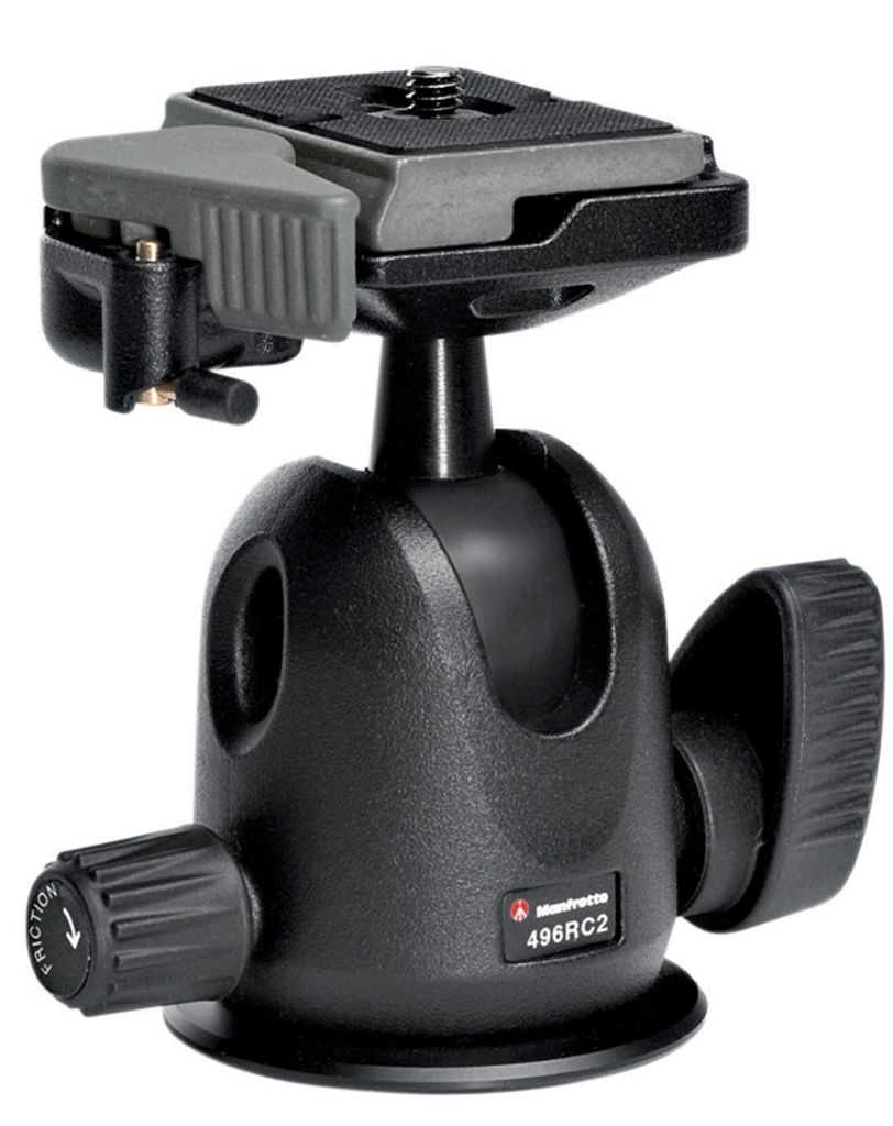 Manfrotto Kugelkopf Compact 496RC2 mit 200PL
