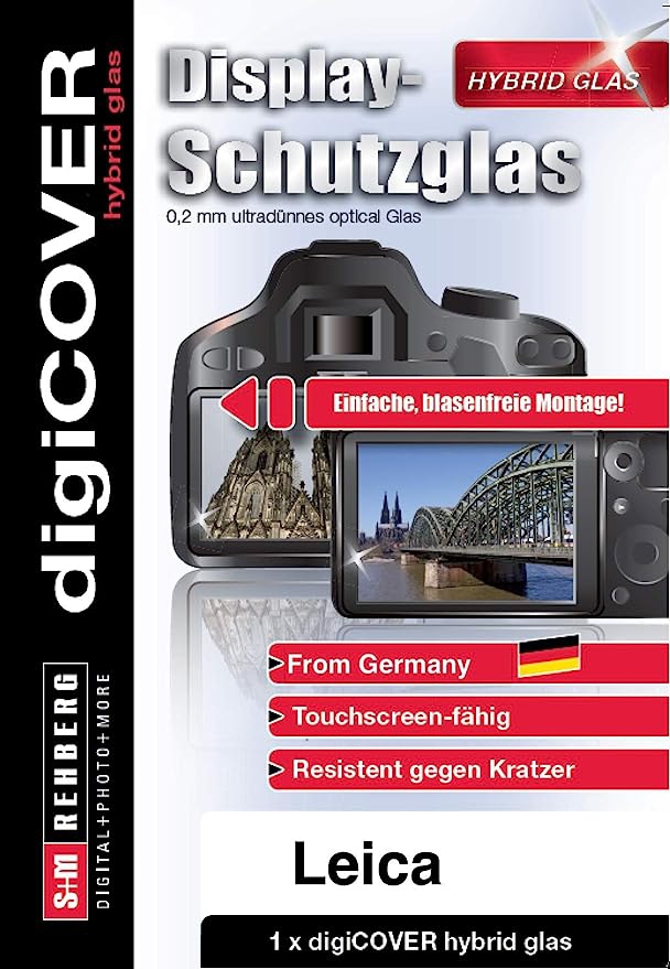 digiCOVER Display Schutzglas f. Leica D-Lux5