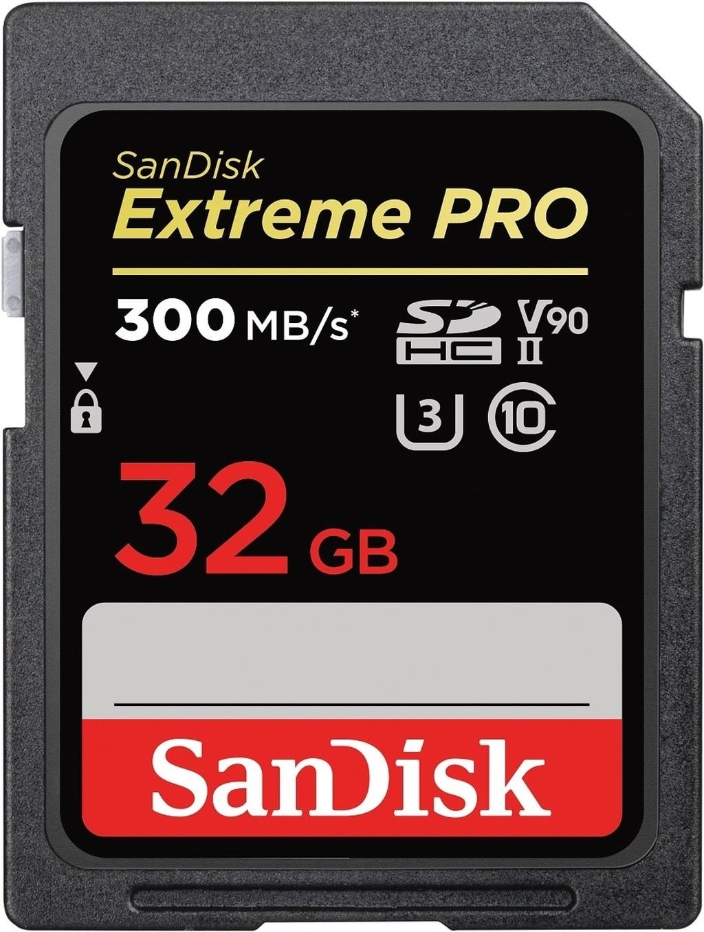 SanDisk Extreme Pro SDXC  32GB UHS-II V90 300/260 MB/s