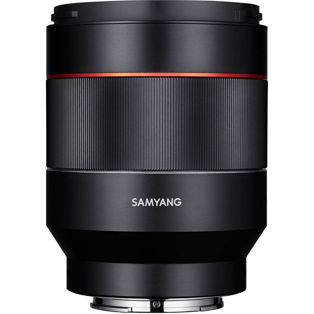 Samyang AF 50mm 1:1,4 FE + Lens Station für Sony E