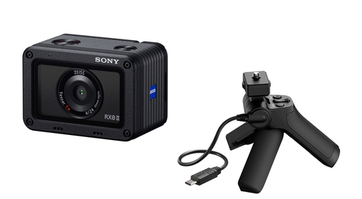 Sony DSC-RX0 II G-Creatorkit schwarz Ultrakompakte Kamera mit VCT-SGR1 Griff