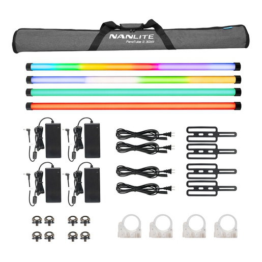 NANLITE PavoTube II 30XR 4Kit RGBWW Farb-Effektleuchte