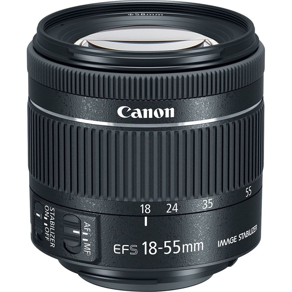 Canon EF-S 18-55mm 1:4-5,6 IS STM aus Set