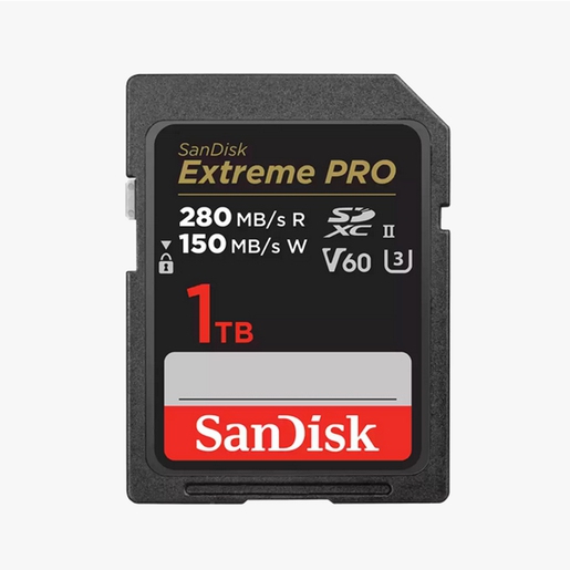 SanDisk Extreme Pro SDXC 1TB UHS-II 150MB/s V60