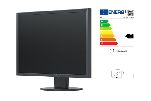 EIZO EV2430-BK 61,1 cm (24,1") FlexScan Office-Monitor schwarz