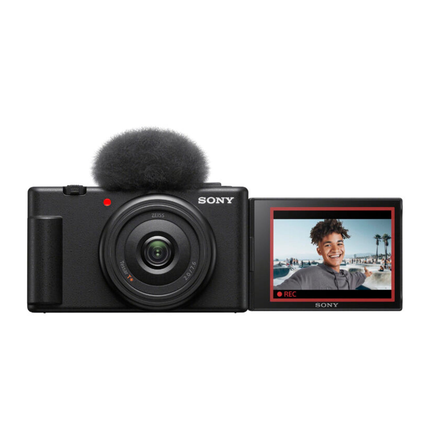 Sony ZV-1F Vlogging-Kamera + Sony GP-VPT2BT Handgriff