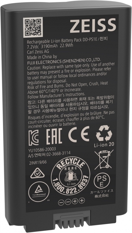 Zeiss ZX1 Wiederaufladbarer Li-Ionen Akku
