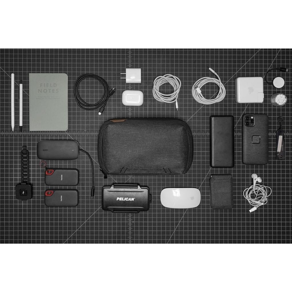 Peak Design Travel Tech Pouch Charcoal