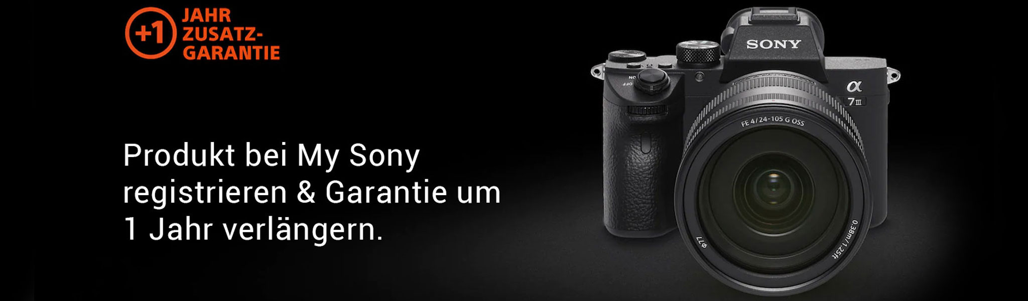 SONY 1 JAHR ZUSATZ-GARANTIE: 31.01.2024