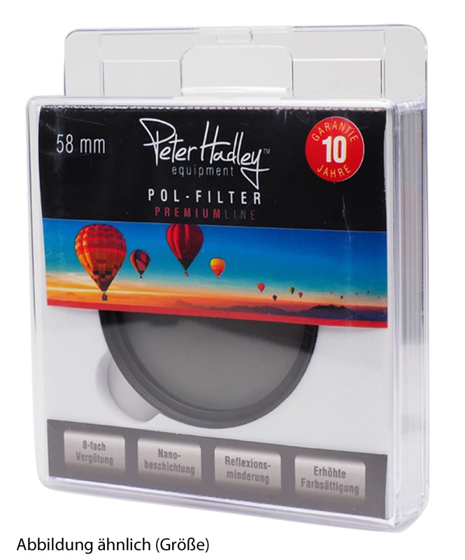 Peter Hadley C-Pol Filter 58mm Nano MC 8-fach