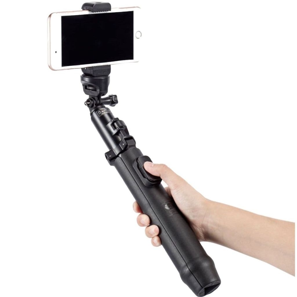 SIRUI MS-01K Handystativ 138cm + Selfiestick schwarz