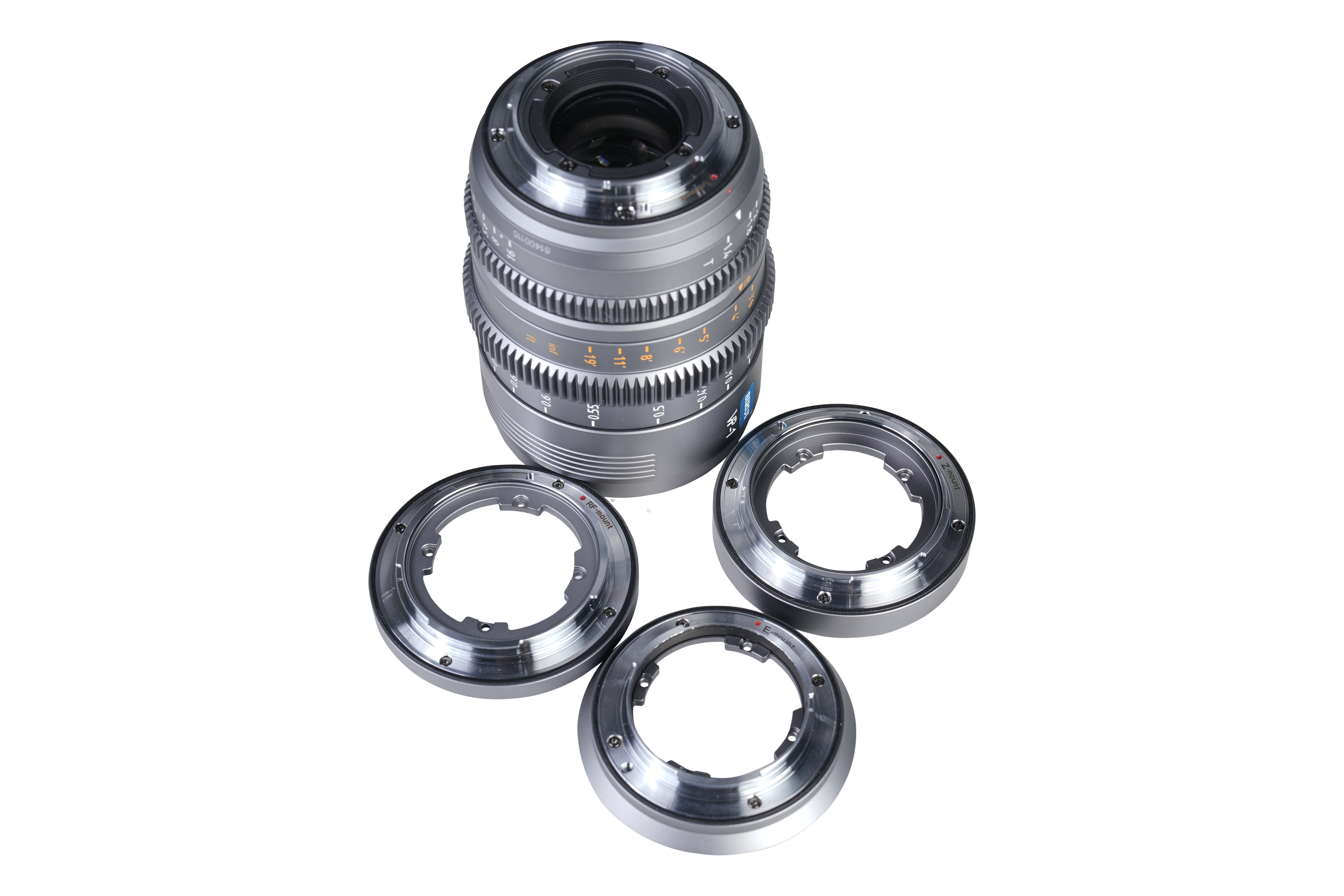 SIRUI VISION PRIME T1.4 Full-frame Cine Lens 24mm&35mm&50mm Grey