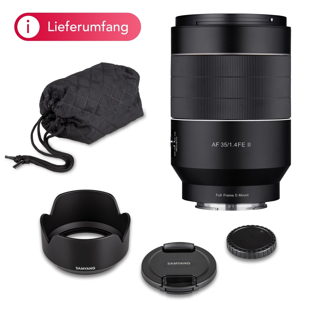 Samyang AF 35mm 1:1,4 FE II für Sony E