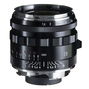 Voigtländer Nokton 28mm 1:1,5 Type II VM asphärisch schwarz für Leica M-Mount