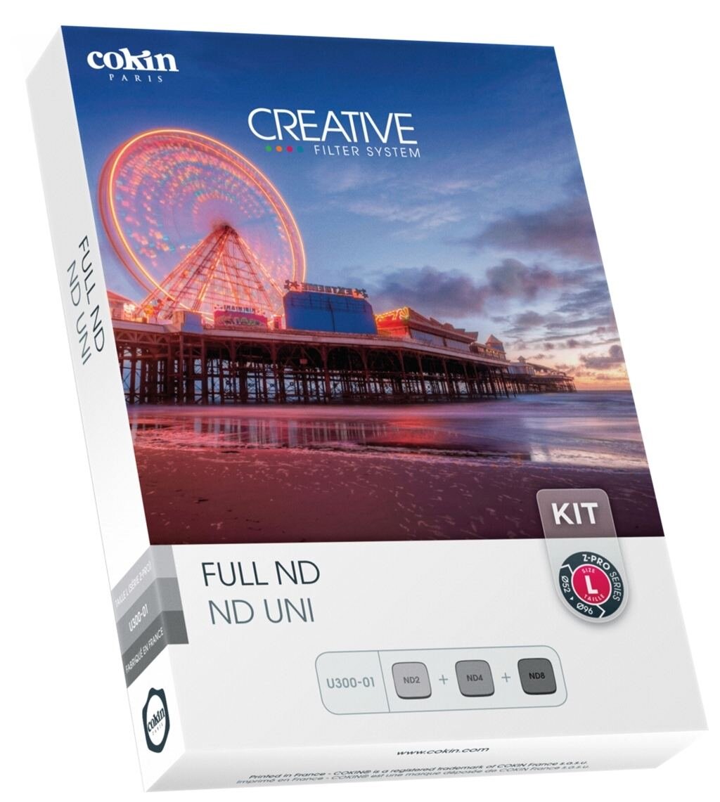 Cokin U300-01 Full ND Kit inkl. 3 Filter (Z152, Z153, Z154)