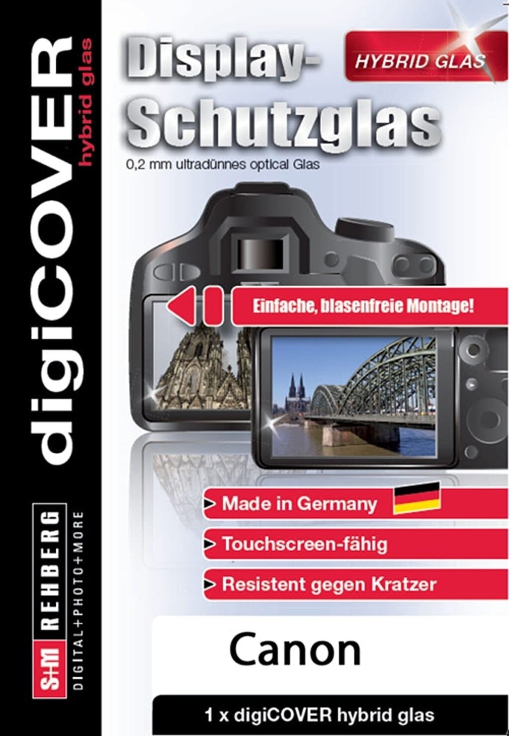 digiCOVER Display Schutzglas f. Canon EOS R