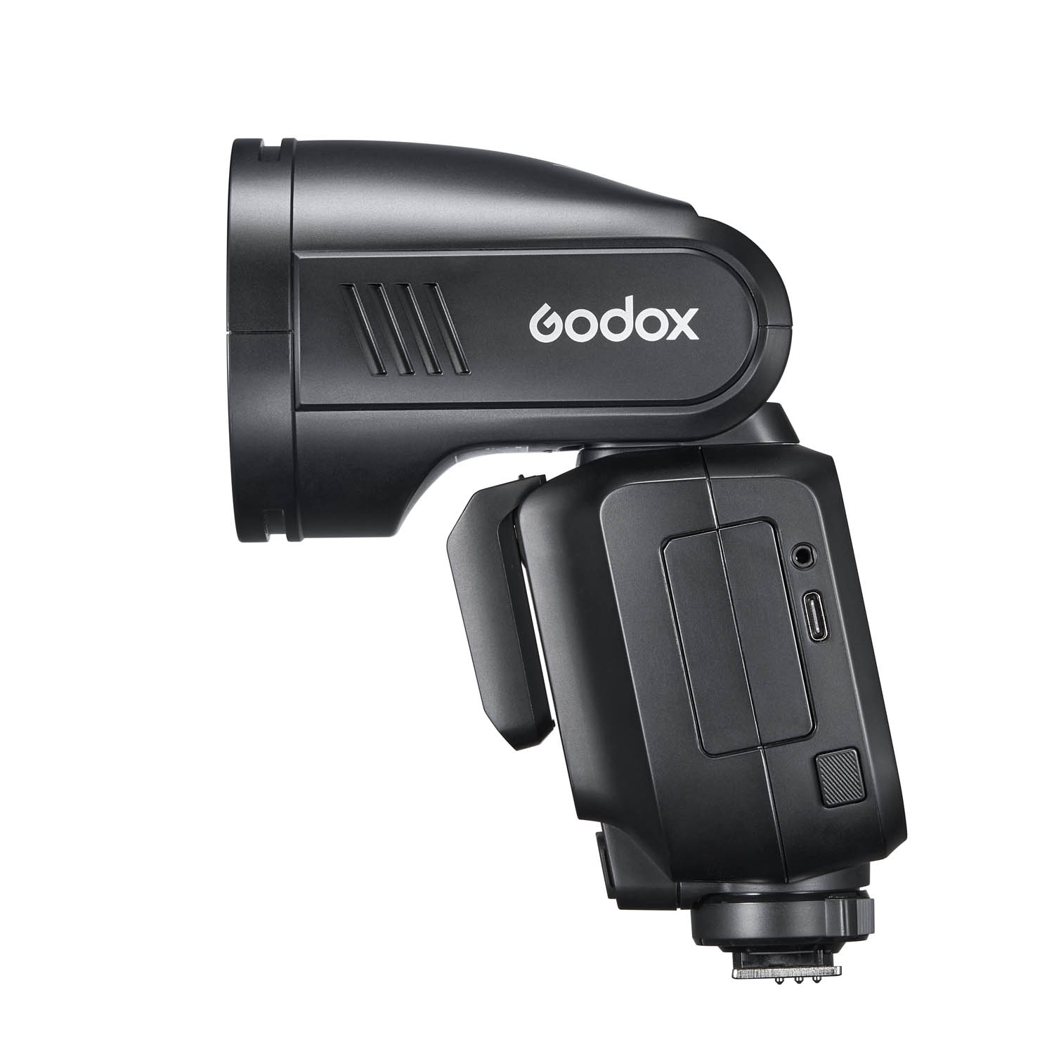 Godox V100 F Rundblitzgerät mit Akku für Fujifilm