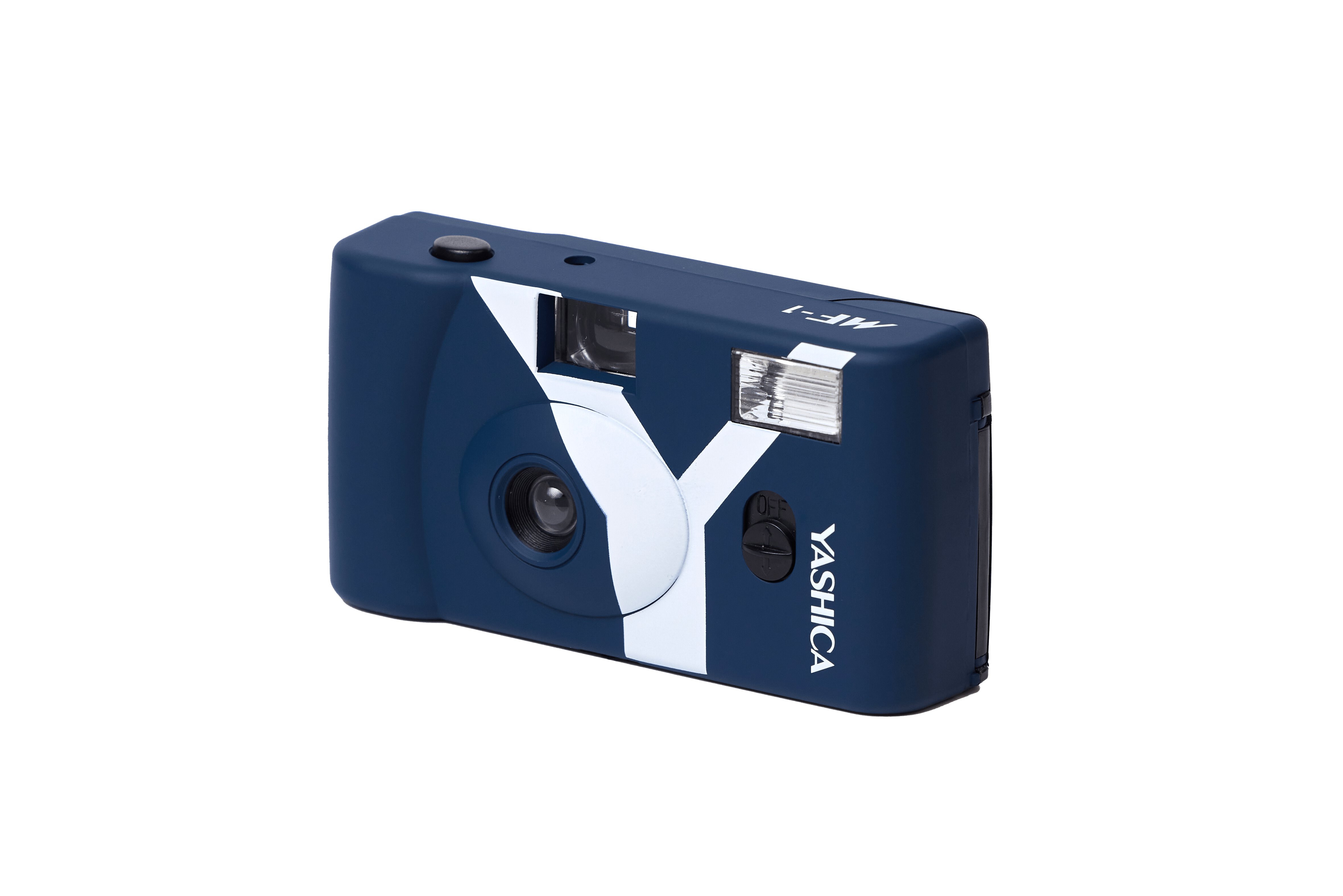 Yashica MF-1 dunkel blau