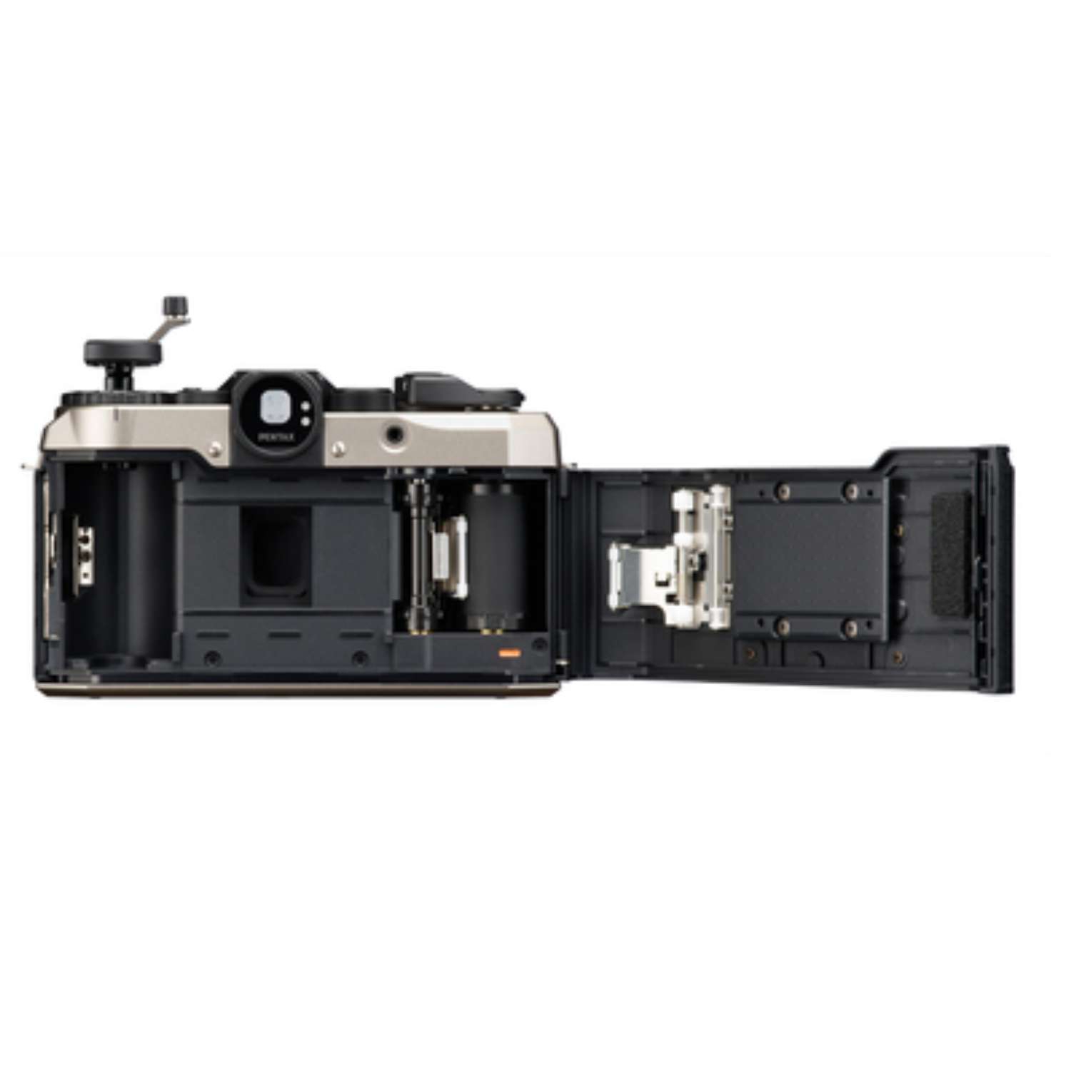 Pentax 17 Dark Silver Analoge Kamera