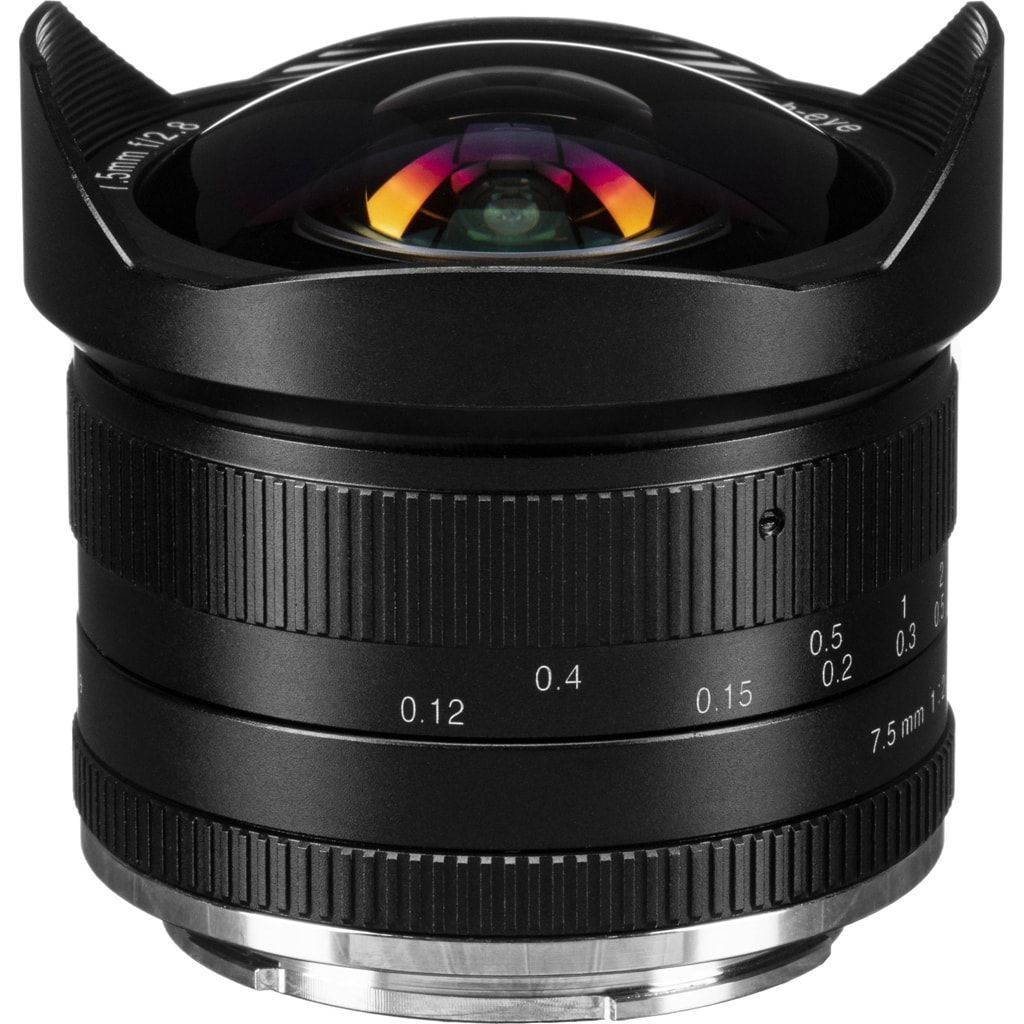 7Artisans 7,5mm 1:2,8 II Fisheye f. Fuji X schwarz