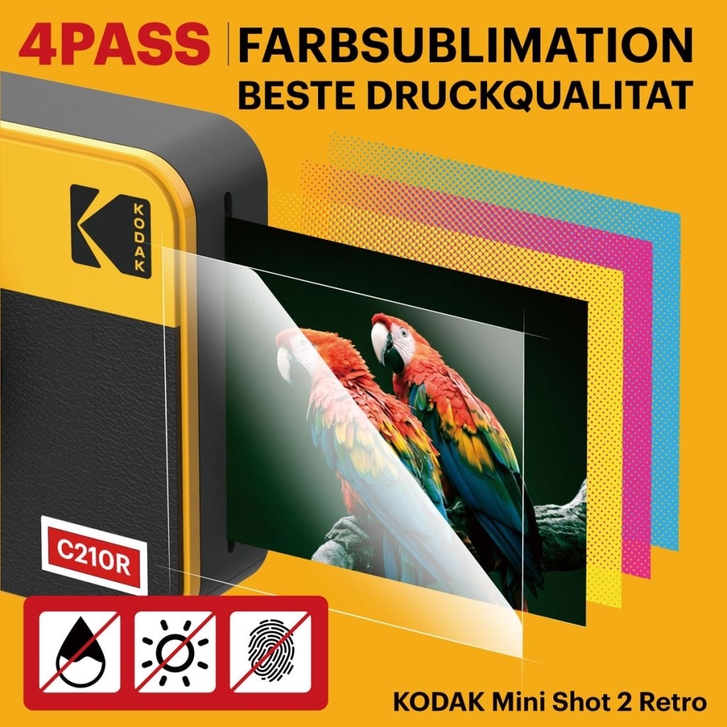 Kodak Mini 2 Plus Retro weiß