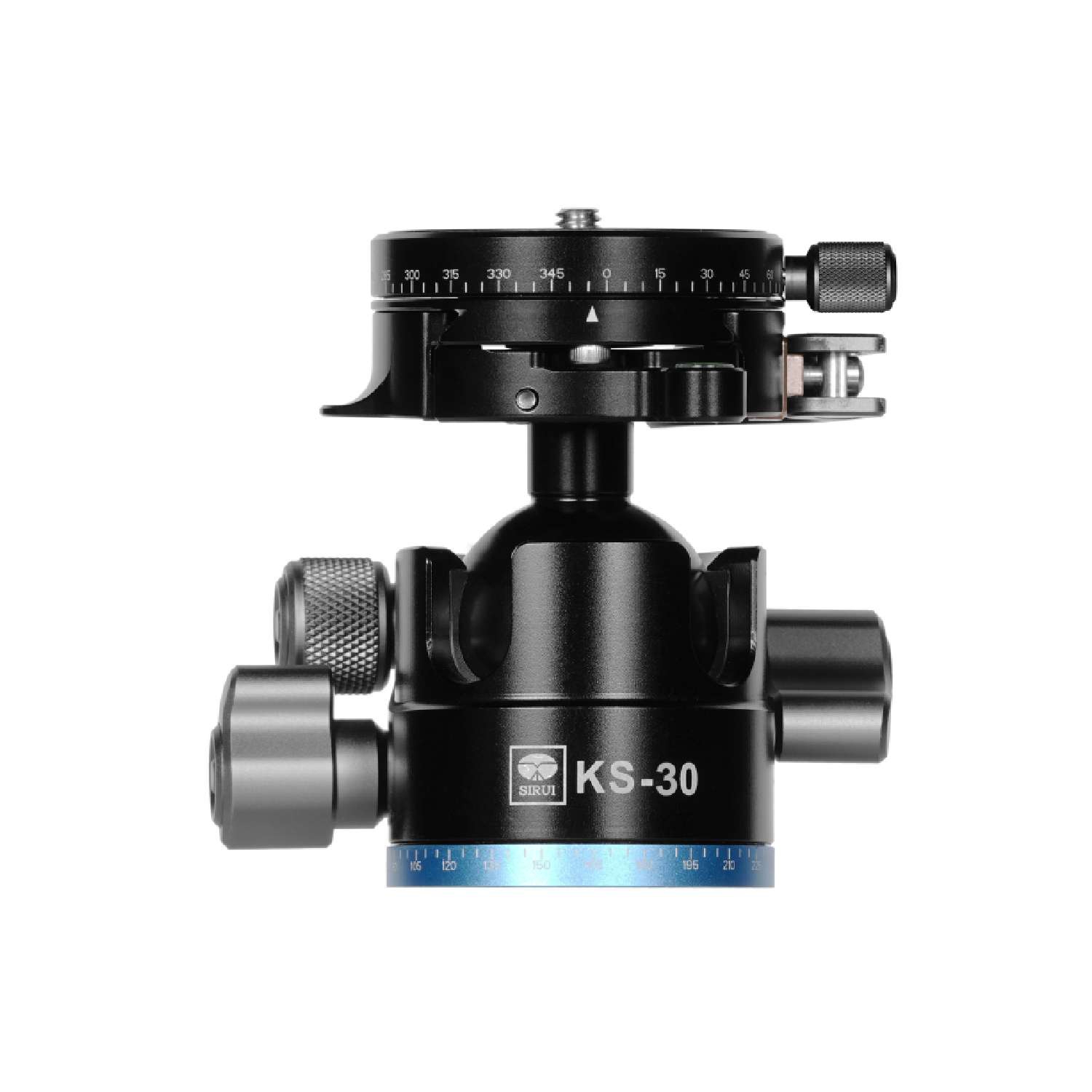 SIRUI Kugelkopf KS-30 Kugelkopf mit Schnellverschluss + Friktion + Arca-kompatible Panorama-Schnellwechselplatte